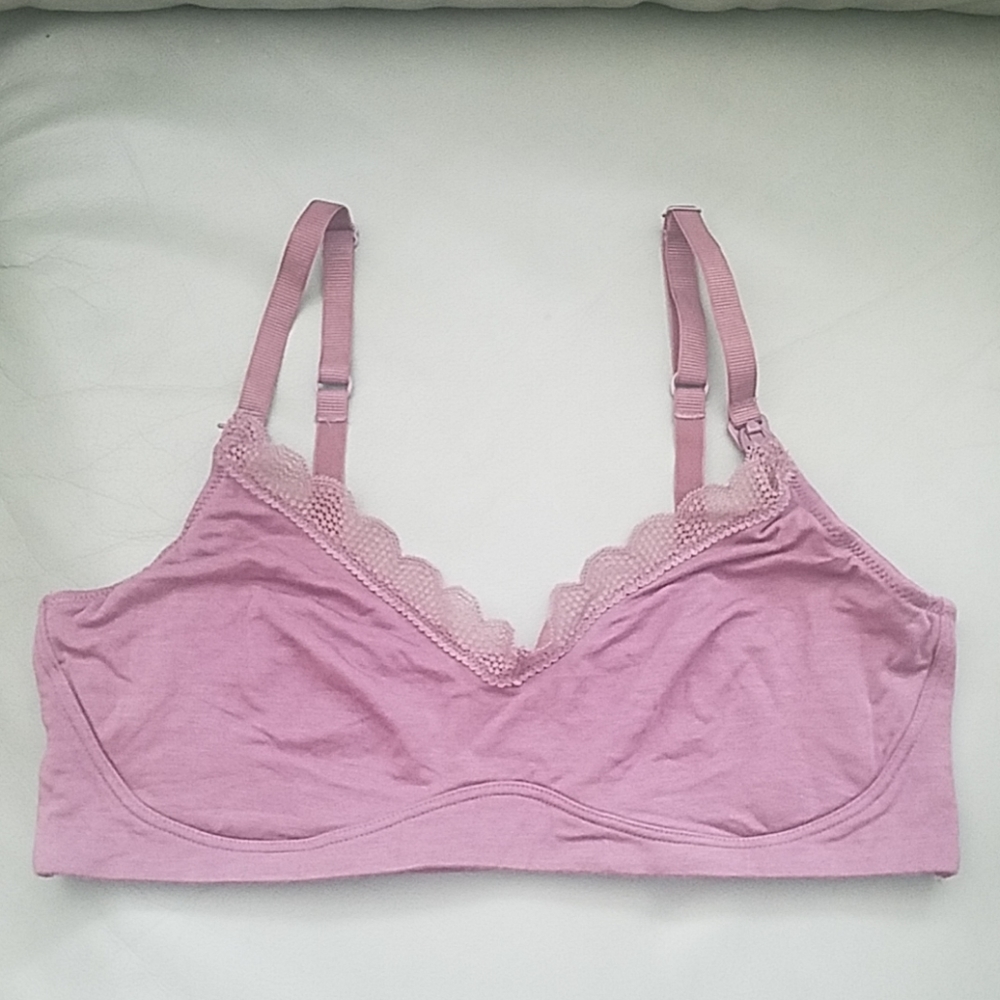 Gilligan O'Malley Nursing Sleep Bralette size L